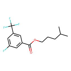 5-Fluoro-3-trifluoromethylbenzoic acid, isohexyl ester