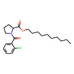L-Proline, N-(2-chlorobenzoyl)-, decyl ester