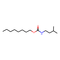 Carbonic acid, monoamide, N-(3-methylbutyl)-, octyl ester