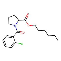 L-Proline, N-(2-chlorobenzoyl)-, hexyl ester