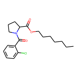 L-Proline, N-(2-chlorobenzoyl)-, heptyl ester