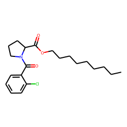 L-Proline, N-(2-chlorobenzoyl)-, nonyl ester