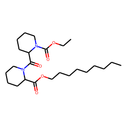 Pipecolylpipecolic acid, N-ethoxycarbonyl-, nonyl ester