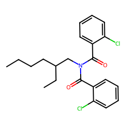 Benzamide, 2-chloro-N-(2-chlorobenzoyl)-N-(2-ethylhexyl)-