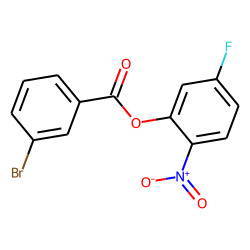 3-Bromobenzoic acid, 5-fluoro-2-nitrophenyl ester