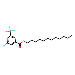 5-Fluoro-3-trifluoromethylbenzoic acid, dodecyl ester