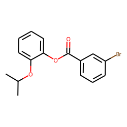 3-Bromobenzoic acid, 2-isopropoxyphenyl ester