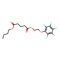 Glutaric acid, butyl 2-(pentafluorophenoxy)ethyl ester