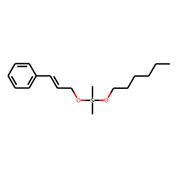 Silane, dimethyl(3-phenylprop-2-enyloxy)hexyloxy-