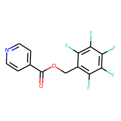 Isonicotinic acid, pentafluorobenzyl ester