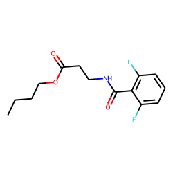 «beta»-Alanine, N-(2,6-difluorobenzoyl)-, butyl ester