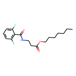 «beta»-Alanine, N-(2,6-difluorobenzoyl)-, heptyl ester