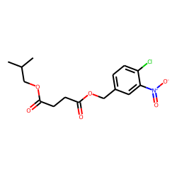 Succinic acid, 4-chloro-3-nitrobenzyl isobutyl ester