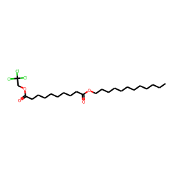 Sebacic acid, dodecyl 2,2,2-trichloroethyl ester