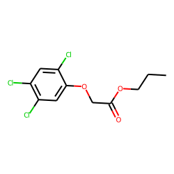 N-propyl ester of 2,4,5-trichlorophenoxy acetic acid