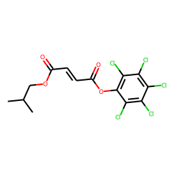 Fumaric acid, isobutyl pentachlorophenyl ester