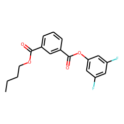 Isophthalic acid, butyl 3,5-difluorophenyl ester