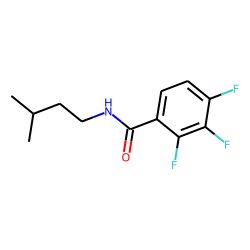 Benzamide, 2,3,4-trifluoro-N-(3-methylbutyl)-