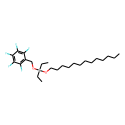 Silane, diethyl(pentafluorobenzyloxy)tridecyloxy-