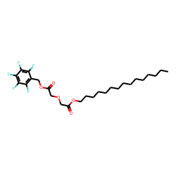 Diglycolic acid, pentadecyl pentafluorobenzyl ester