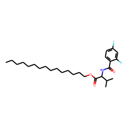 L-Valine, N-(2,4-difluorobenzoyl)-, pentadecyl ester