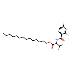 L-Valine, N-(2,4-difluorobenzoyl)-, tetradecyl ester