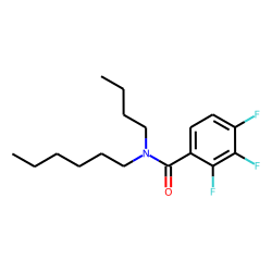 Benzamide, 2,3,4-trifluoro-N-butyl-N-hexyl-