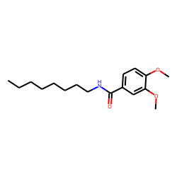 Benzamide, 3,4-dimethoxy-N-octyl-