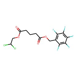 Glutaric acid, 2,2-dichloroethyl pentafluorobenzyl ester
