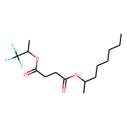 Succinic acid, 2-octyl 1,1,1-trifluoro-2-propyl ester