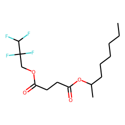 Succinic acid, 2-octyl 2,2,3,3-tetrafluoropropyl ester
