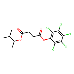 Succinic acid, 3-methylbut-2-yl pentachlorophenyl ester