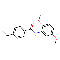 Benzamide, N-(2,5-dimethoxyphenyl)-4-ethyl-