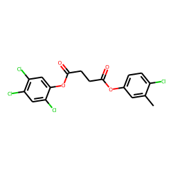 Succinic acid, 4-chloro-3-methylphenyl 2,4,5-trichlorophenyl ester