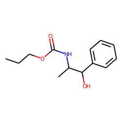 Norephedrine, N-propyloxycarbonyl-