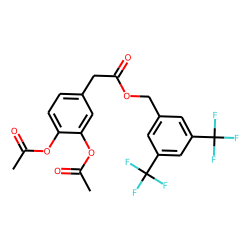 3,4-Dihydroxyphenylacetic acid, acetyl, DTFMBz