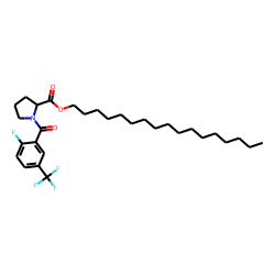 L-Proline, N-(2-fluoro-5-trifluoromethylbenzoyl)-, heptadecyl ester