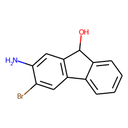Fluoren-9-ol, 2-amino-3-bromo-