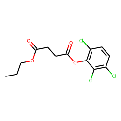 Succinic acid, propyl 2,3,6-trichlorophenyl ester