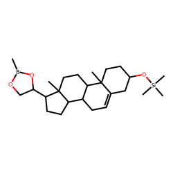 5-Pregnene-3«beta»,20«beta»,21-triol, methylboronate-TMS