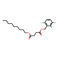 Succinic acid, nonyl 2,3,6-trifluorobenzyl ester