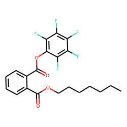 Phthalic acid, heptyl pentafluorophenyl ester
