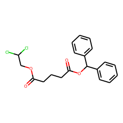 Glutaric acid, 2,2-dichloroethyl diphenylmethyl ester