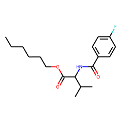 L-Valine, N-(4-fluorobenzoyl)-, hexyl ester