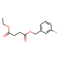 Succinic acid, ethyl 3-fluorobenzyl ester