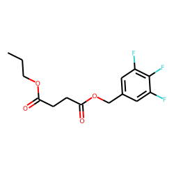Succinic acid, propyl 3,4,5-trifluorobenzyl ester