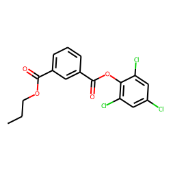 Isophthalic acid, propyl 2,4,6-trichlorophenyl ester