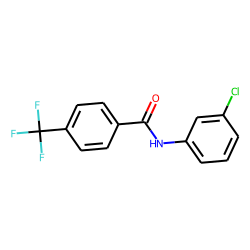 Benzamide, N-(3-chlorophenyl)-4-trifluoromethyl-