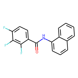 Benzamide, N-(1-naphthyl)-2,3,4-trifluoro-