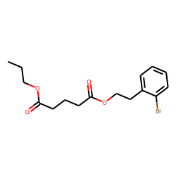Glutaric acid, 2-(2-bromophenyl)ethyl propyl ester